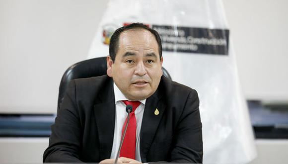 César Paniagua Chacón juró el 5 de agosto como nuevo ministro de Vivienda, Construcción y Saneamiento | Foto: MVCS