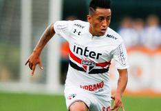 Christian Cueva llegó a Sao Paulo y será suplente ante Botafogo