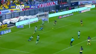 América vs. León: Mateus Uribe abrió el marcador con este gol