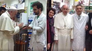 Papa Francisco se escapó del Vaticano para comprar sus zapatos