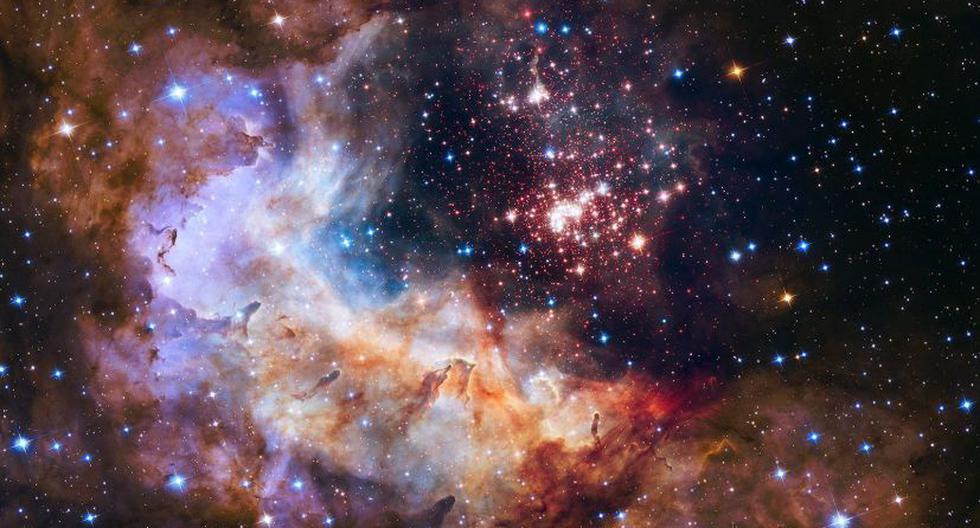 Un espectacular y brillante tapiz de estrellas jóvenes captado por el Hubble. (Foto: NASA)