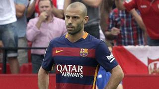 Mascherano fue castigado con dos partidos y sí jugará clásico