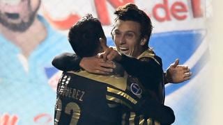 Peñarol venció 2-1 a Nacional por los octavos de final de la Copa Sudamericana