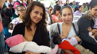 Ministerio de Salud: con feria Somos Lecheros se inició Semana de la Lactancia Materna