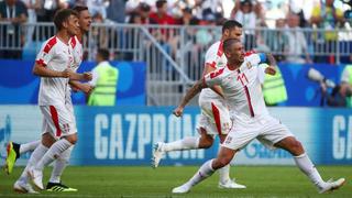 Suiza gana 2-1 a Serbia por el Grupo E del Mundial Rusia 2018