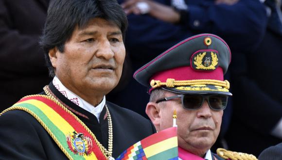 Quién es Williams Kaliman, el comandante en jefe de las Fuerzas Armadas de Bolivia y “hermano” de Evo Morales que fue determinante en su renuncia. Foto: AFP