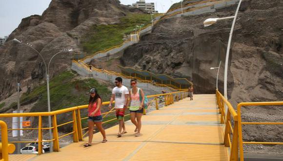 Costa Verde: Emape habilita dos nuevos puentes peatonales