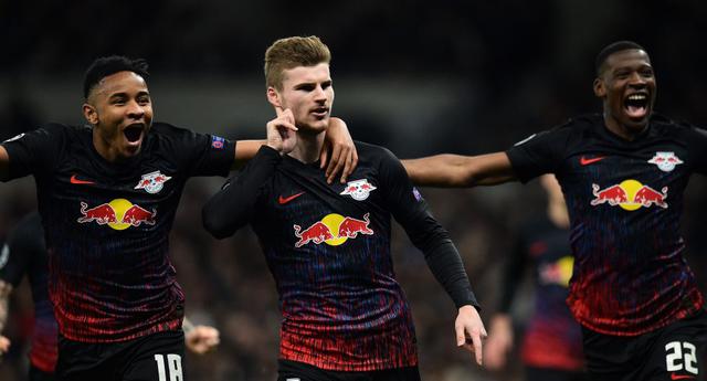 Tottenham vs. Leipzig, en Londres, por la Champions League. (Foto: AFP)