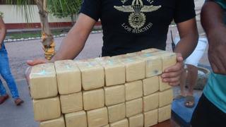 Así se realizó el decomiso de más de 100 kilos de cocaína de alta pureza en el Vraem