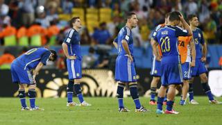 Jugadores argentinos pidieron "perdón" en Twitter por derrota