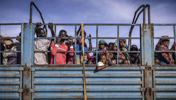 Más de ocho millones de personas han sido desplazadas por los violentos enfrentamientos que comenzaron en abril, afirma la ONU. (Getty Images).