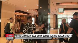 El respaldo a Christian Cueva de un grupo de hinchas de la selección peruana en Catar | VIDEO