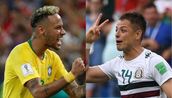 Brasil, que no ha perdido partidos en Rusia 2018, se enfrentará a una selección Mexicana que viene de caer ante Suecia. (Foto: Reuters/AFP)