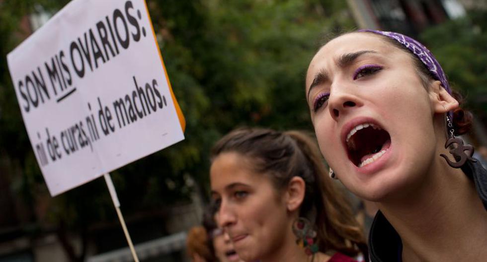 Protesta en Madrid. (Foto: Getty Images)