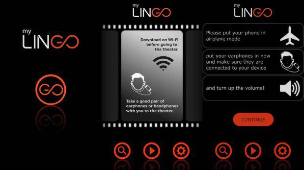 App traduce en tiempo real películas proyectada en los cines