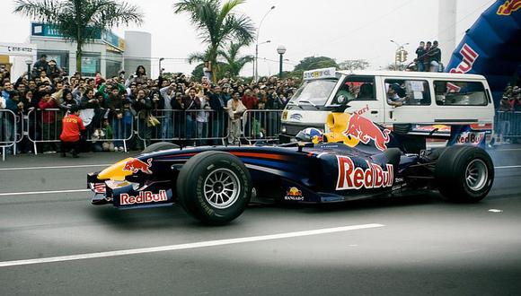 Monoplaza de Red Bull volverá a correr en Lima