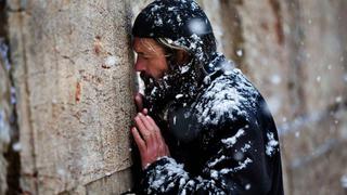 FOTOS: Jerusalén amaneció teñida de blanco tras la mayor nevada desde 1992 