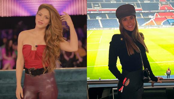Shakira publica foto con sus hijos y Antonela Roccuzzo le envía cariñoso mensaje: cómo reaccionó la argentina | Composición: @shakira / @antonelaroccuzzo