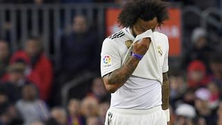 Real Madrid: Marcelo sufre una "lesión muscular" en la pierna y se perdería cuatro partidos