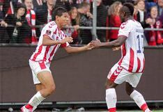 Edison Flores marcó su primer gol oficial en victoria del Aalborg BK