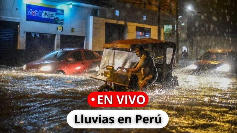 Lluvias en Perú: noticias de desborde de ríos, desprendimientos de rocas y bloqueo de carreteras