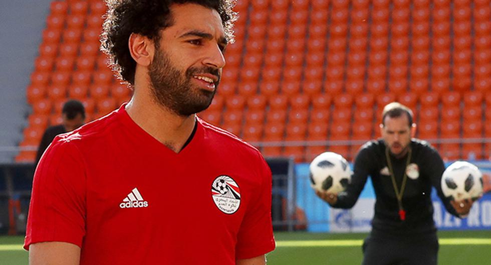 Mohamed Salah estaría apto para jugar el primer partido de Egipto en el Mundial Rusia 2018. (Foto: EFE)