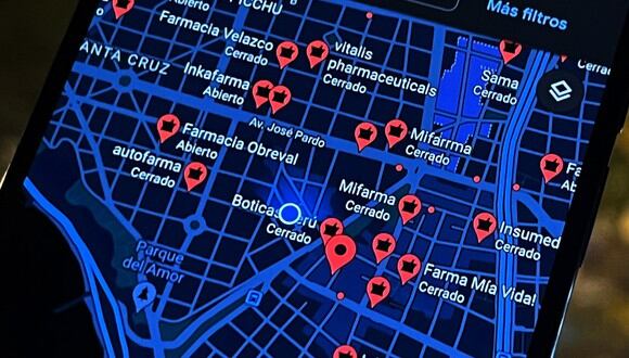 ¿Sabes realmente dónde hay una farmacia cerca a tu casa? Usa este truco de Google Maps. (Foto: MAG - Rommel Yupanqui)