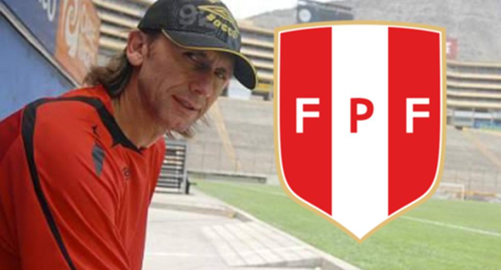 Ricardo Gareca a la FPF. (Foto: Difusión)