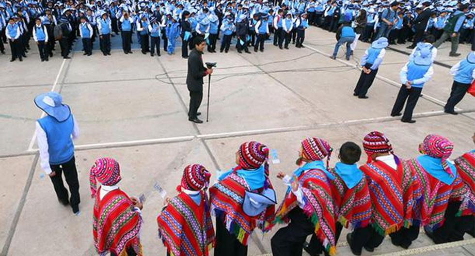 Perú. Cusco implementa horario de invierno en colegios para enfrentar las heladas. (Foto: Agencia Andina)