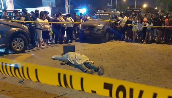 Obrero fue asesinado a puñaladas. Criminales lo interceptaron en un taxi. (Foto: PNP)