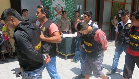 Chimbote: banda de extorsionadores fue capturada por la policía