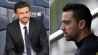 La intrigante respuesta de Luis Enrique sobre Xavi Hernández