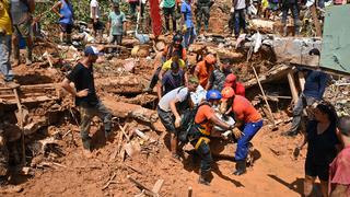 Los rescatistas aún buscan a 57 desaparecidos tras fuertes lluvias en Sao Paulo