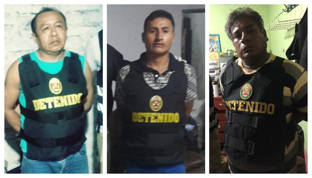Al menos 11 detenidos tras desarticulación de organización criminal 'Los Salvajes de Santa María'. (Foto: Fiscalía)