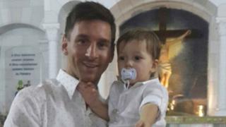 Facebook: Lionel Messi se convirtió en el padrino de su sobrino