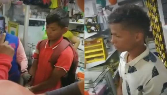 Los comerciantes de Tibú grabaron la detención informal que hicieron de los jóvenes. Los videos se hicieron virales.