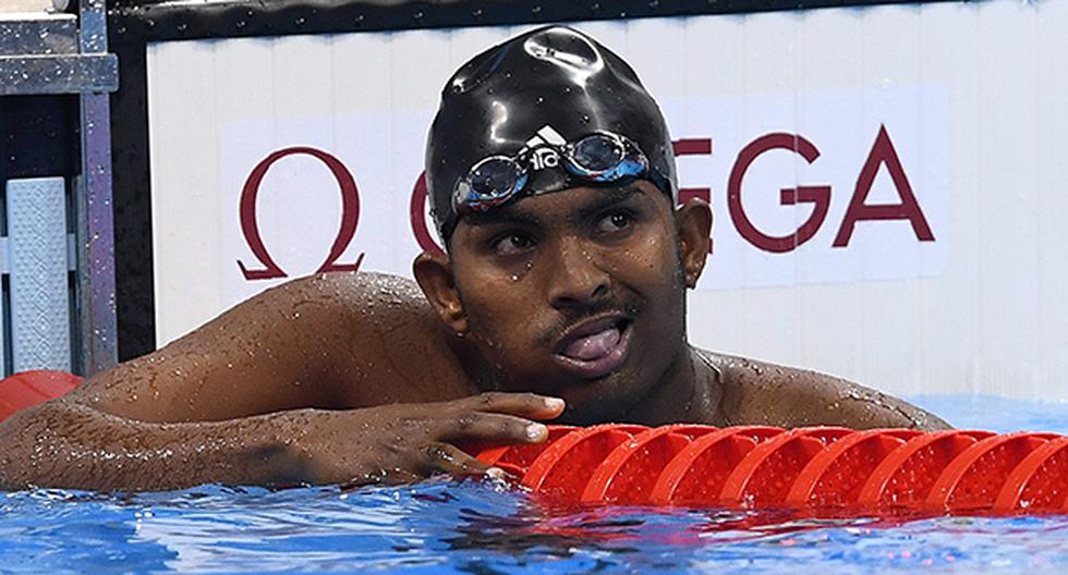 Robel Kiros Habte, nadador de Etiopía en Río 2016, fue protagonista de una de las peores presentaciones que se haya visto en una piscina en Juegos Olímpicos. (Foto: EFE)