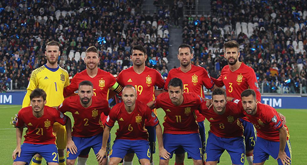 La selección de España disputa este viernes 24 de marzo la jornada 5 de las Eliminatorias Rusia 2018 en Europa ante su similar de Israel. (Foto: Getty Images)