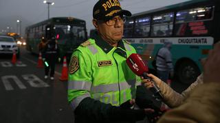 Más de 20 mil policías garantizan orden en Lima durante el paro de transportistas