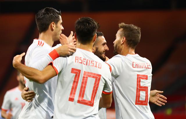 España enfrentó a Holanda en un amistoso internacional