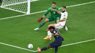Francia vs. Túnez: la ocasión de gol que falló Kingsley Coman tras una gran jugada colectiva de los galos | VIDEO