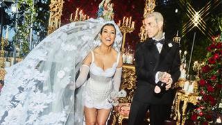 Kourtney Kardashian: todo sobre su vestido de novia y los looks de los invitados | FOTOS