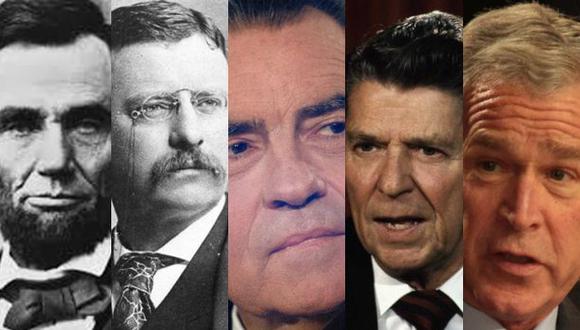 Cinco republicanos que llegaron a ser presidentes de EE.UU.