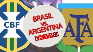 EN VIVO, Argentina vs. Brasil: sigue AQUÍ GRATIS el partido por la semifinal de la Copa América 2019