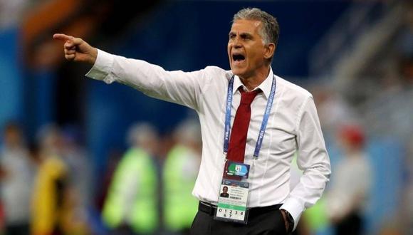 El estratega de la selección colombiana, Carlos Queiróz, se refirió al duelo que tendrán sus dirigidos frente a Perú como preparación por la Copa América 2019 (Foto:  EFE)