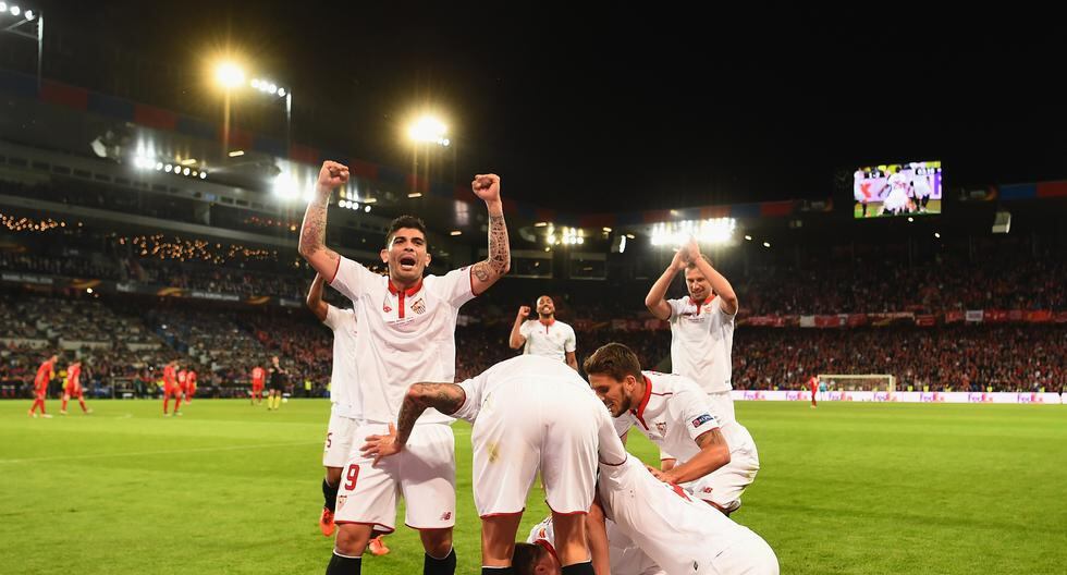 Sevilla derrotó al Liverpool y se coronó campeón de la Europa League. (Foto: Getty Images)