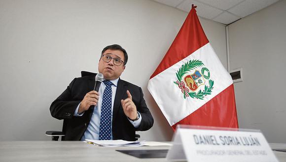 Daniel Soria como procurador general del Estado cuestionó antes de su promulgación la ley aprobada por el Congreso.  (Foto: archivo GEC)