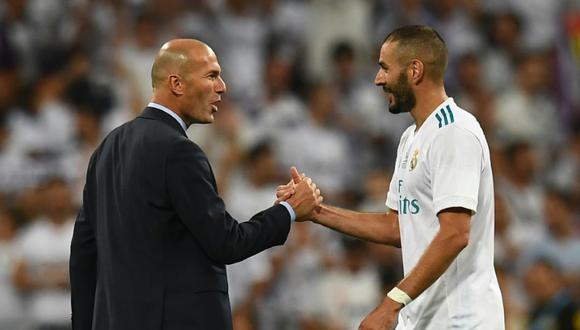 Gary Lineker, otrora goleador de Inglaterra, señaló que Karim Benzema era un "delantero decente" y "sobrevalorado". Esos comentarios no agradaron en absoluto a Zinedine Zidane. (Foto: AFP)