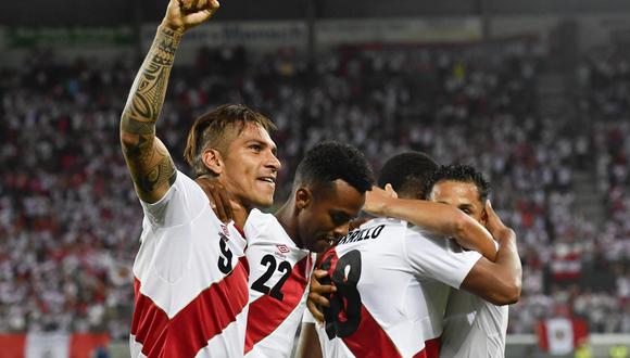Perú goleó 3-0 a Arabia Saudita con doblete de Paolo Guerrero. (Foto: EFE)