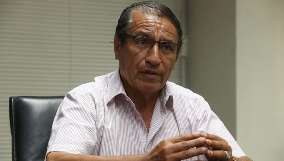 Óscar Benavides, presidente de la Asociación de Municipalidades del Perú (AMPE) habló sobre las tensiones políticas entre el Congreso y el Gobierno. (Andina)